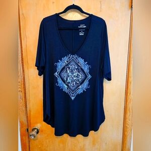 Torrid V-neck Soft Tunic Top